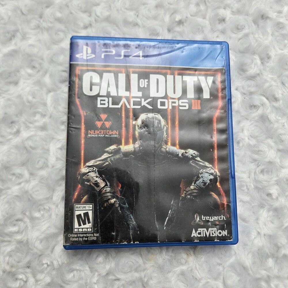 Call of Duty Black Ops III PS4 Video Game Sony PlayStation 4 Activision 2015